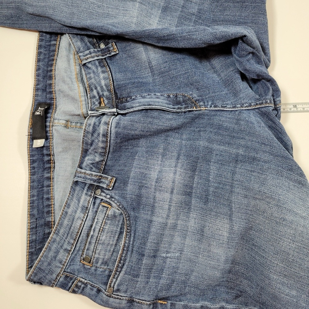 Kut From The Cloth Women's Jeans Catherine Boyfriend Distressed Size 16W Blue - Picture 5 of 11